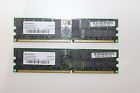 370-7672 Sun Microsystems X7711a 4gb 2x 2gb Pc2700r Ddr-333 Ecc Reg Memory Original