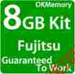 408854-b21-bd 8gb 2x4gb Memory Ram For Fujitsu Primergy Rx330 S1 Tx120 Bx630 Ecc