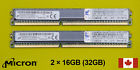 Pc3l-10600r 47j0158 Samsung Ibm Micron Ecc Server Memory Ram Lp