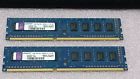 K1n7hk-elc 4gb 2gb 1rx8 Memory 2x Desktop 240pin Pc3-10600 Genuine Kingston