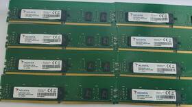 Ad4r240038g17-bhya Adata Lot Of 8 - 8gb Registered Ddr4-2400 Server Ram 64gb Total