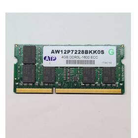 Atp Aw12p7228bkk0s 4gb Ddr3l-1600 Ecc So-dimm 204-pin Ram Module
