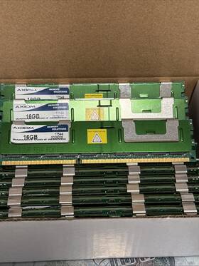 17544-ram Axiom Lot Of 16 16gb Ddr3 Server Memory Ram - 17544