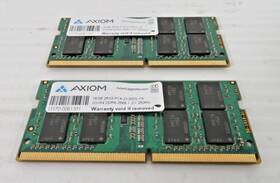 Pc4-21300s-19 Axiom 33170-0061391 32gb 2x 16gb 2rx8 Ddr4-2666 Ram Sodimm