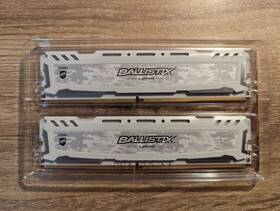 Bls4g4d26bfsc.8fe Ballistix Used Gaming Memory 8gb 2x4gb Ddr4 2400 Mhz Bls4g4d240fsc White