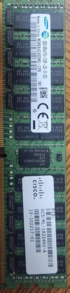 Ucs-ml-1x324ru-a Cisco Ucs-mr-1x324ru-a 32gb Ddr4-2133 Ecc Lrdimm 15-102217-01 Server Memory