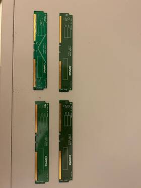 010566-001 Compaq 6-layer Continuity Ram Bus Memory Card-