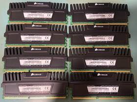 Cmz32gx3m4a2133c10 Corsair Lot Of 8 Vengeance 8gb Ddr3-2133mhz Ram