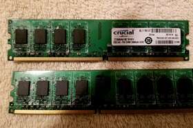 Bl111n3 Crucial Bl 111n3 X7 4gb 2 2gb 256m 64 Ddr2