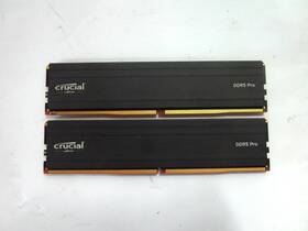 Cp32g56c46u5.m16d1 Crucial Lot Of 2 32gb Ddr5-5600 Udimm Memory Ram