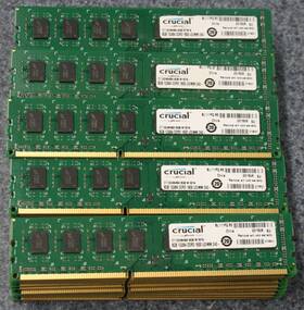 Ct102454ba160b.m16fn Crucial 51x 8gb 1gx64 Ddr3 1600 Udimm Ecc 408gb Total