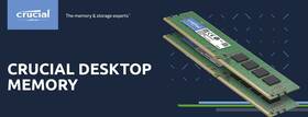 Ct16g4dfd8266.c16fj Crucial 16gb Ddr4-2666 Desktop Memory - Fast Ship Charity