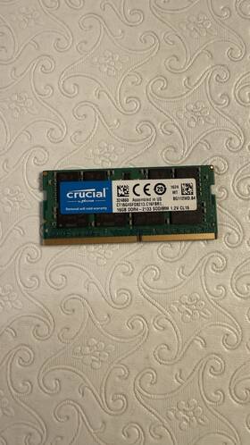 Ct16g4sfd8213.c16fbr1 Crucial 16 Gb Cl15 Ddr4-2133 1.2v Laptop Ram