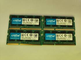 Pc3l-10600u Crucial Ct4g3s1339m 16gb 4x4gb Ddr3l 4gb 1333mhz Sodimm Laptop Ram 1.35v Cl9