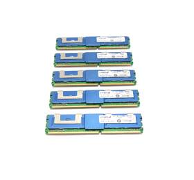 Ct51272af667.k36f0n8 Crucial Lot Of 5 4gb Fully Buffered Ram Inch Read