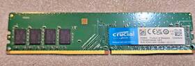 Crucial Ct8g4dfs824a.c8fe By Micron Ct8g4dfs824a.m8fgm 8gb Ddr4-2400 Udimm 1.2v Cl17 Ram Memory