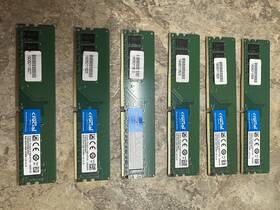 Ct8g4rfs4266 Crucial 48gb 6x8gb Ddr4-2666 Rdimm Ecc Registered Dimm Server Memory