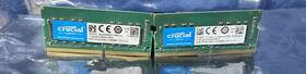 Crucial Ct8g4sfs8266.c8fn Lot Of 2 8gb Ddr4 2666 Sodimm 1.2v Cl19 Ct8g4sfs8266.c8fn-inv04-binz001c