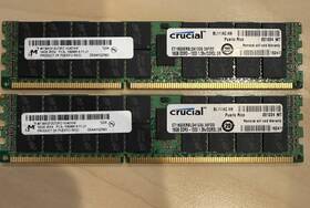 Ct16g3ersld41339.36fdd Crucial Micron 32gb 2x16gb Ddr3 Ecc Registered Dimm Server Ram