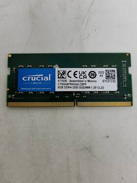 Ct8g4sfra32a.c8fp Crucial Micron Laptop Memory 8gb Ddr4 Sodimm