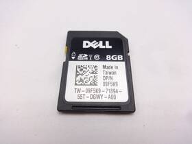 9f5k9 Dell Ast 8gb Sd Memory Card