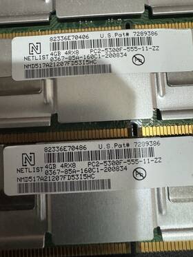 Dell Nmd517a21207fd5315hc 16 Gb 4x4gb 4gb 4rx8 Pc2 5300f Memory Server
