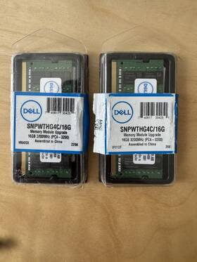 Dell Snpwthg4c/16g 32gb 2x16gb Ddr4 Dimm Pc4-3200 Memory Modules