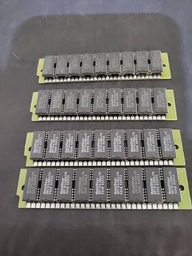 Gm71c4100aj70 Goldstar 427055325507 Simm 16mb Ram 4x 4mb 30-pol Pin 16 Mb For 80386 386 486