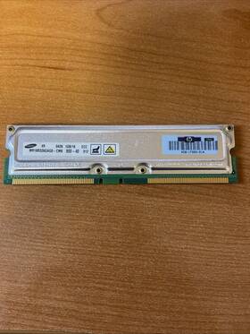 3x-ms7ab-db Hp 20-1f88a-01 1gb 800mhz 800-40 Rdram Rambus Rimm Es47 Es80 Gs1280