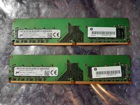 Pc4-2666v-ua2-11 Hp 933276-001 16gb -two Hp/mtech 8gb Desktop Memory Dimms -p/n -pc4-2666v-ua2-11