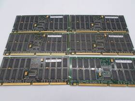 A5864-60002 Hp A5864-60001 Lot Of 6 A5864 1gb Pc-133 Sdram Server Memory