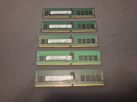 Hma41gr7afr9n-uh Hynix Lot Of 5x Sk 8gb 2rx8 Pc4 2400t Cl17 Ecc Server Memory