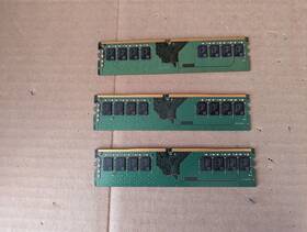Hma81gu6cjr8n-xn Hynix Lot Of 3 Sk 8gb Ddr4 3200mhz Desktop Memory Ram A2-9 6