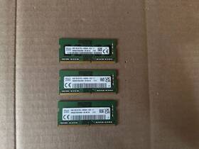 Hma851s6djr6n-xn Hynix Lot Of 3 Sk 4gb Pc4-3200 Ddr4 Sodimm Laptop Memory B3-5 7