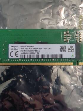 Hmcg78aebra188n Hynix 16gb 1rx8 Ddr5 Rdimm- 5600mt/s