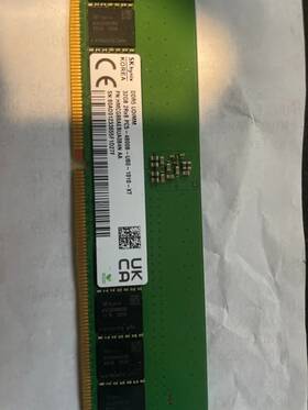 Hmcg88aebua084n Hynix Sk 32gb Ddr5 Udimm Pc5-4800b Tested Working