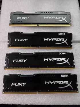 Hx426c15fbk4 Hyperx Ddr 4kingston Fury Hx426c15fbk4/32 4x8gb Kit 32gb Total