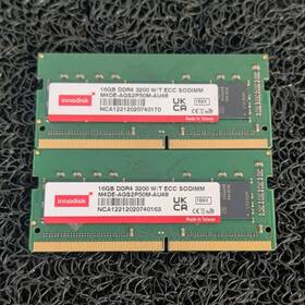 M4de-ags2p50m-au48 Innodisk 32gb Ddr4-3200 Ddr4 Sdram Ecc Memory So-dimm 2x16gb