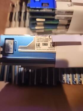 Nmb1xxd128gps Intel Lot Of 160 Optane 128gb Pc4-21300 Ddr4-2666 Dcpmm Server