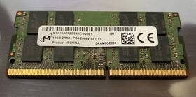 Mta16atf2g64hz-2g6e1-1 Its Mta16atf2g64hz-2g6e1 Memory Module Ddr4 Sdram 16gb Pc4-2666v-se1-11