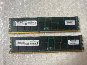 Pc3-12800r-11-11-e2 Kingston 2rx4-12800r Lot Of 2kingston 16gb 2rx4 Ecc Memory