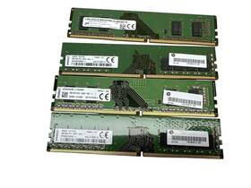 Kingston 9995678-e04.a01g Lot 4x 4gb 16gb And Micron Mixed Speed Desktop Memory