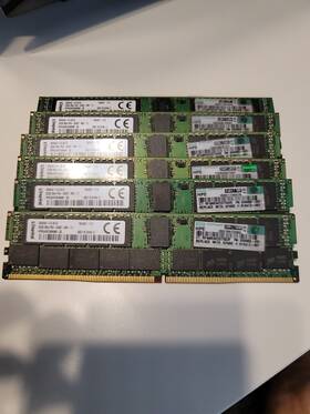 Pc4-2400t-rb1-11 Kingston Hp24d4r7d4mam-32 48 X 32gb 2rx4 Server Memory Ram