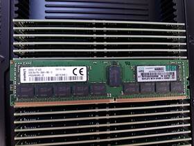 Hp26d4r9d4mei-32 Kingston Lot Of 23 32gb 2rx4 Pc4-2666v Server Ram With Hpe