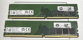 Kingston Hp32d4u2s8me-16 Lot Of 2 - 16gb Ddr4 3200mhz Pc4-3200aa Desktop Memory Ram Total 32gb