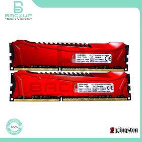 Kingston Hx324c11srk2/16 16gb Udimm Kit 2x8gb 2rx8 Pc3-2400t Ddr3-19200 Memory