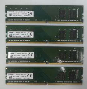 Pc4-3200aa Kingston K9cxf2-mie Lot Of 4 8gb 1rx16 Memory