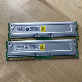 Ktm-m800e2 Kingston Kmt-m800e2/512 Ktm-m800e2/512 512mb Rambus 800mhz Ecc Rdram 184-pin