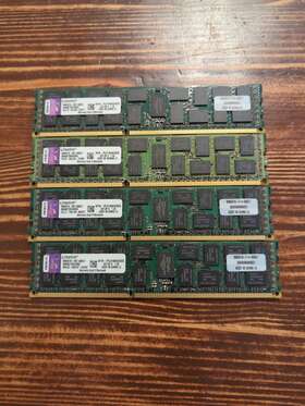 Kth-pl316k4 Kingston Kth-pl316k4/32g 32gb 4x 8gb Dimms Ddr3 1333mhz Ecc Registered Memory
