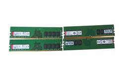 Kvr24n17s8k2 Kingston Kvr24n17s8k2/16 Kvr21n15s8/8 Lot Of 4 And Desktop Ram